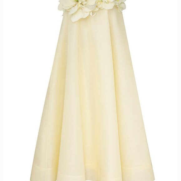 Zimmermann ILLUSTRATION strapless midi dress - Picture 9 of 14